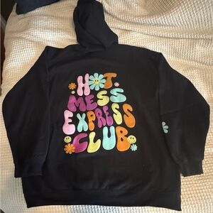 Krista Horton Hot Mess Express Zip-Up Hoodie